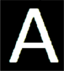 Letter A